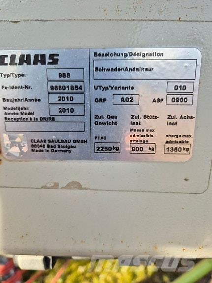 CLAAS Liner 2900 Рядкові жатки