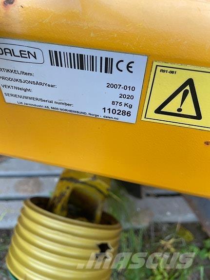 Dalen 2007 Інше дорожнє і снігозбиральне обладнання