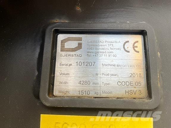 Gjerstad 420 GSV3 Снігоочищувальні ножі та плуги