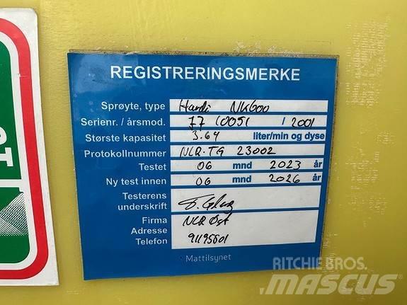 Hardi NK 600 Самохідні обприскувачі