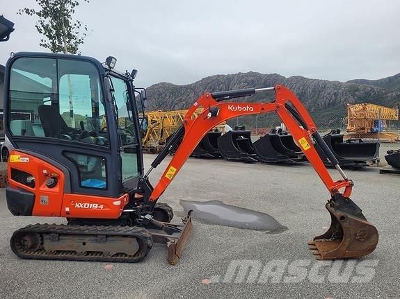 Kubota KX019-4 Міні-екскаватори < 7т