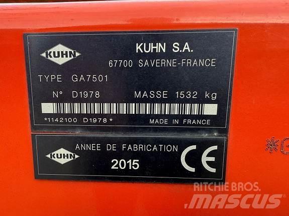 Kuhn GA7501 Рядкові жатки
