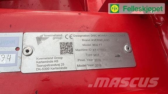Kverneland 3632FT Інше обладнання для фуражних комбайнів