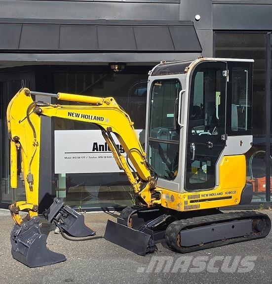New Holland E18SR Міні-екскаватори < 7т