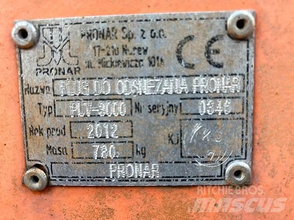 Pronar PUV-3000 Снігоочищувальні ножі та плуги