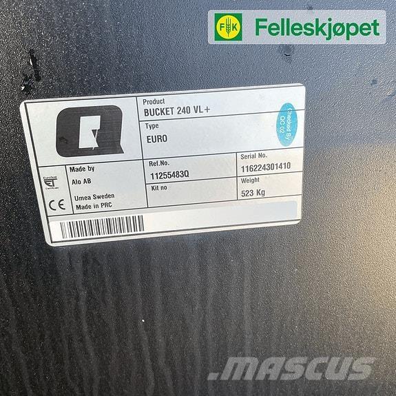 Quicke 240VL+ Інше дорожнє і снігозбиральне обладнання