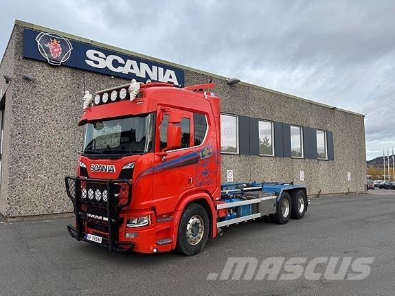 Scania R650B6x4NB Контейнеровози