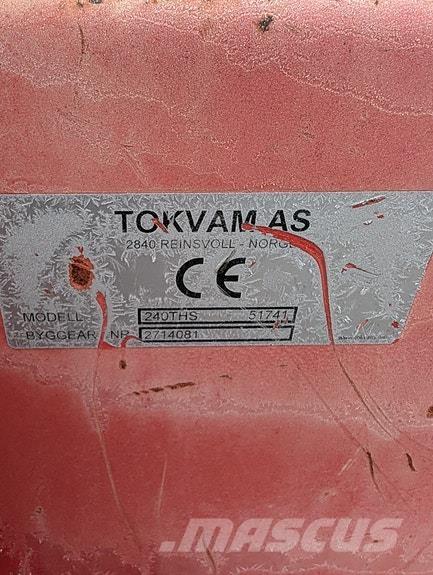 Tokvam 240 ths Інше дорожнє і снігозбиральне обладнання