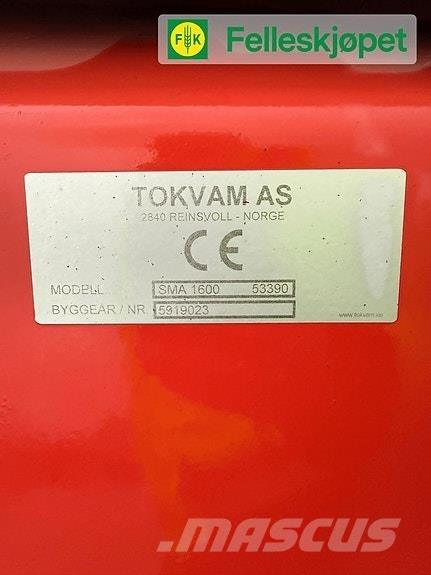 Tokvam SMA 1600 Розсіювачі солі та піску