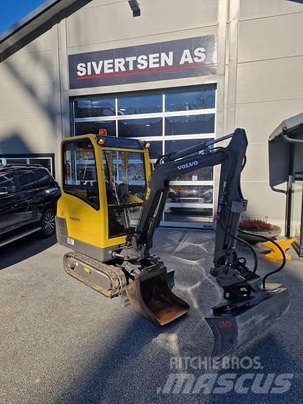 Volvo EC15B Міні-екскаватори < 7т