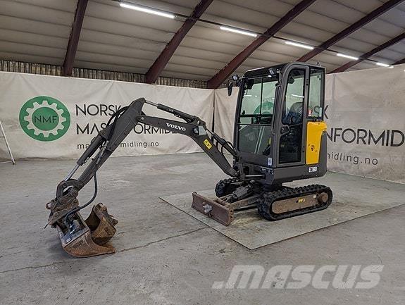 Volvo ECR18D Міні-екскаватори < 7т