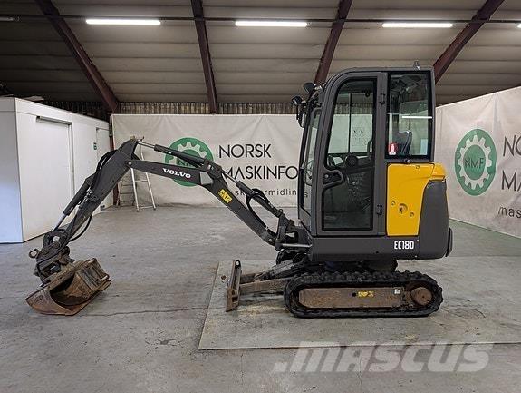 Volvo ECR18D Міні-екскаватори < 7т