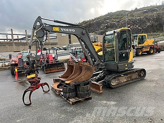 Volvo ECR58D Міні-екскаватори < 7т
