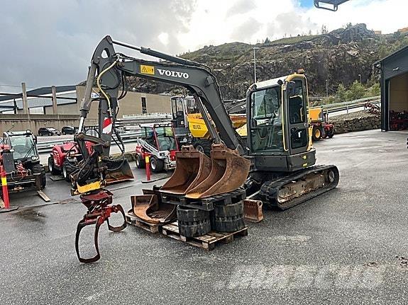 Volvo ECR58D Міні-екскаватори < 7т