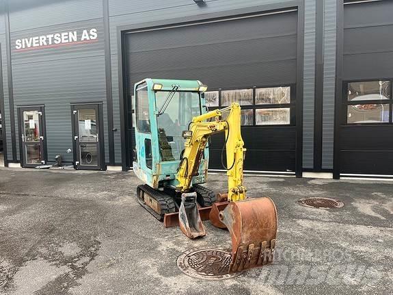Yanmar B15 Міні-екскаватори < 7т
