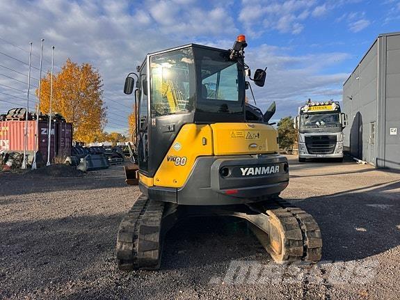 Yanmar Vio80-1A Гусеничні екскаватори