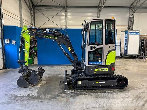 Zoomlion ZE26GU Міні-екскаватори < 7т