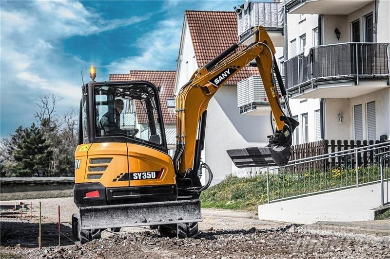 Sany SY35U Гусеничні екскаватори
