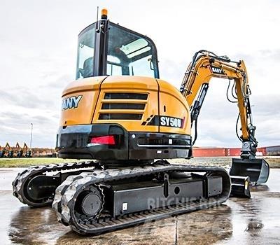 Sany SY50U Гусеничні екскаватори