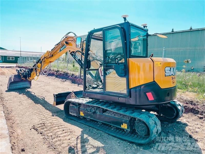 Sany SY80U Гусеничні екскаватори