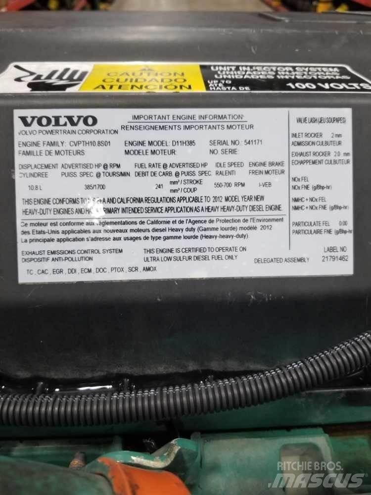 Volvo D11H Двигуни