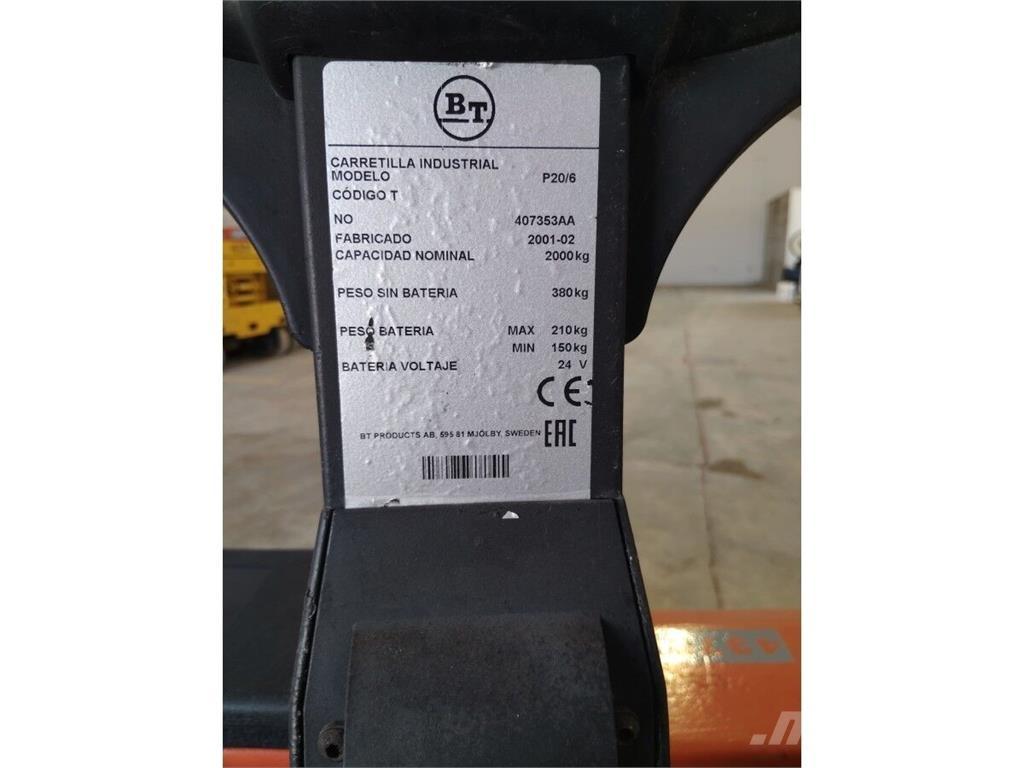 BT P20 Штабелери