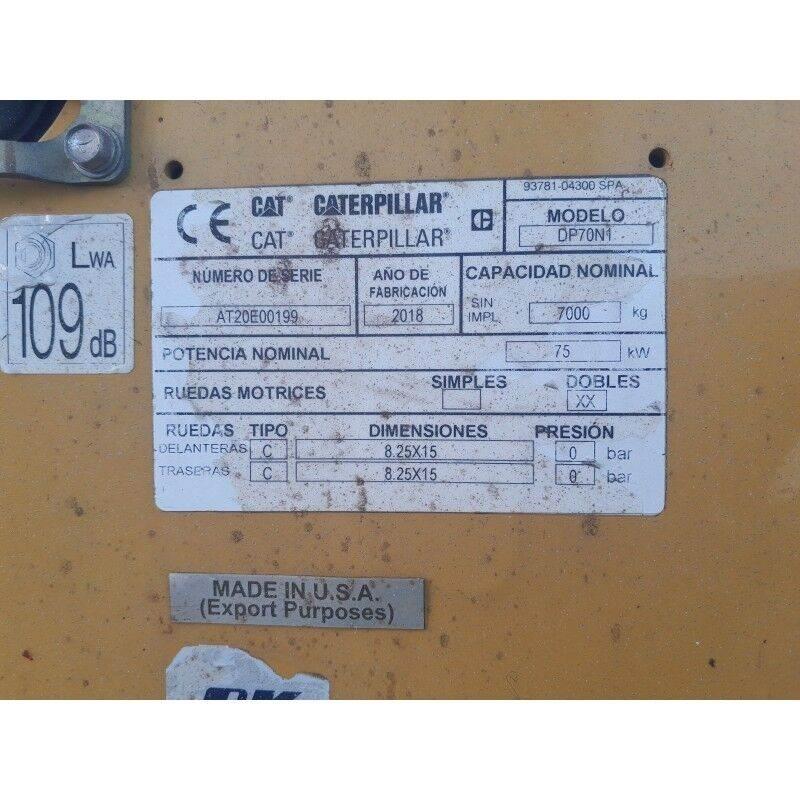CAT DP70N1 Складська техніка - Інші