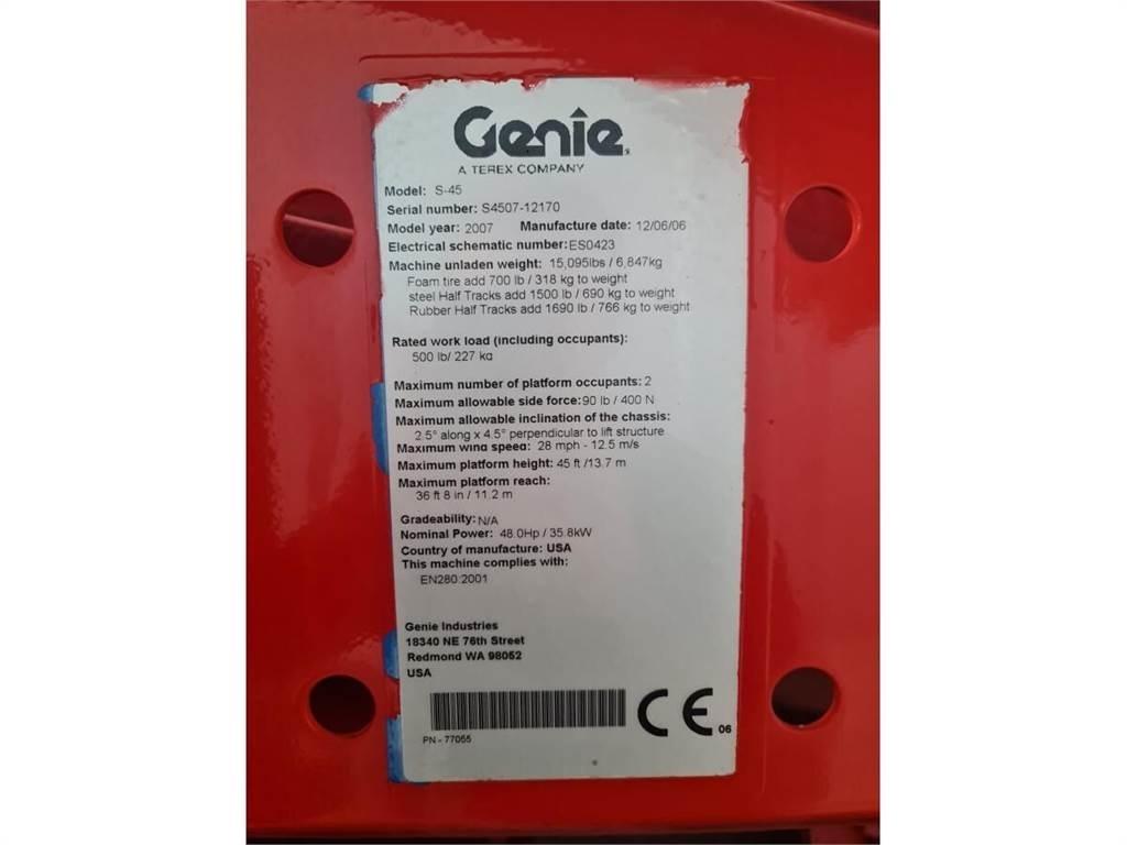 Genie S-45 Телескопічні підйомники