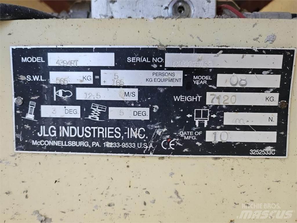 JLG 4394RT Підйомники-ножиці