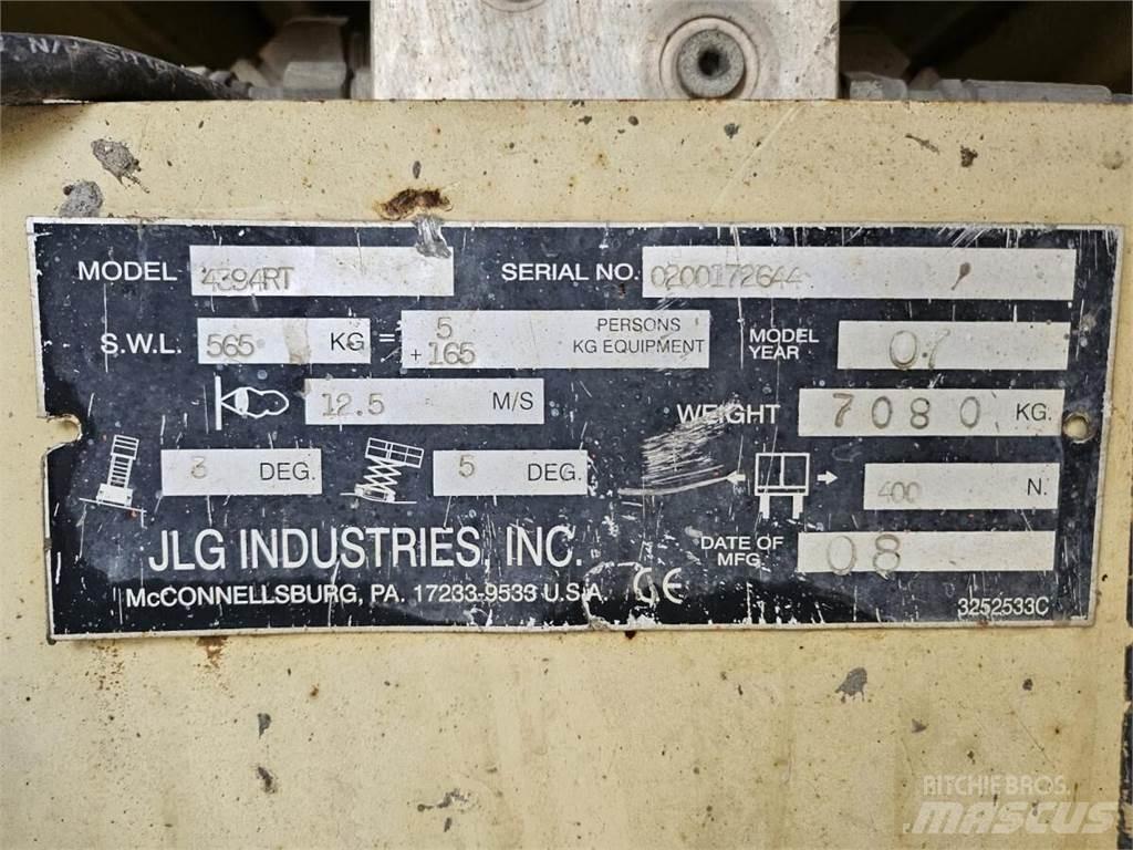 JLG 4394RT Підйомники-ножиці