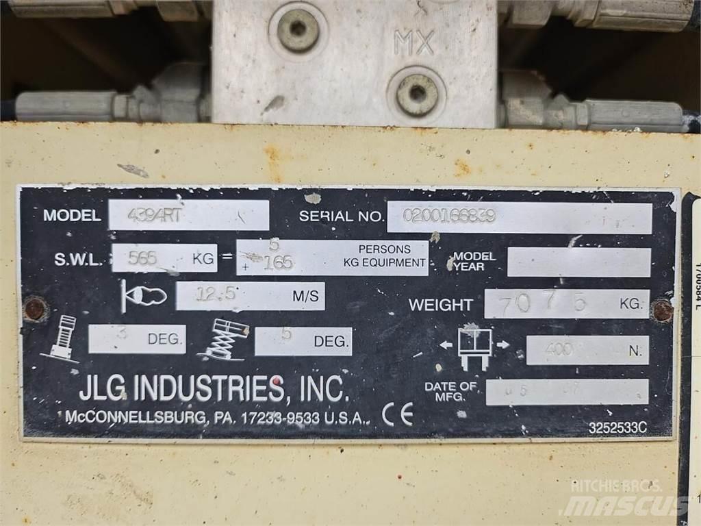 JLG 4394RT Підйомники-ножиці