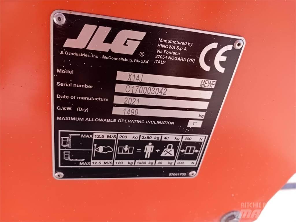 JLG X14J Колінчаті підйомники
