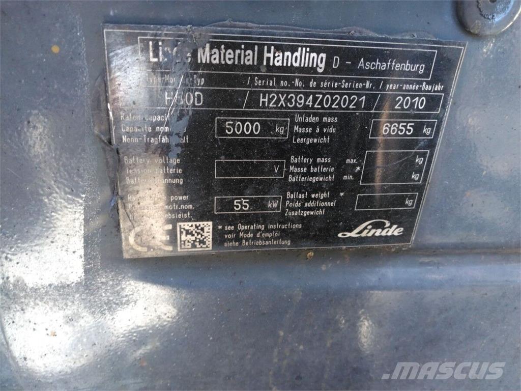 Linde H50D Складська техніка - Інші