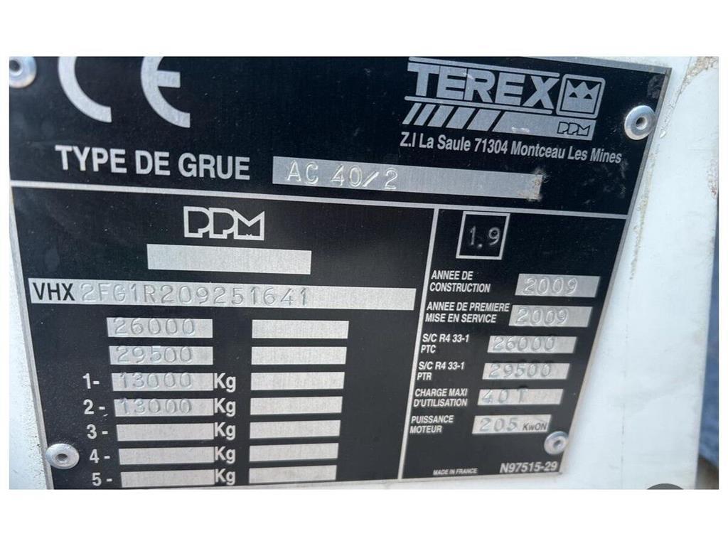 Terex AC40 автокрани