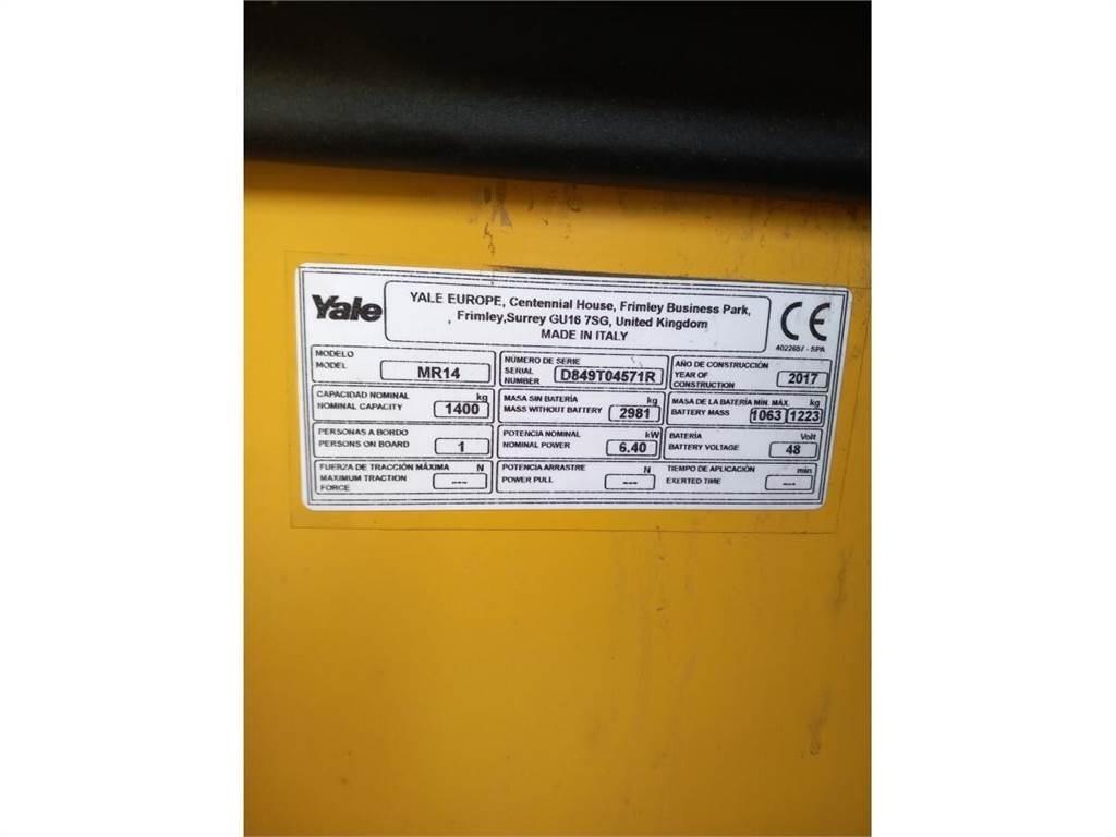 Yale MR14 Річ-трак із високим підйомом