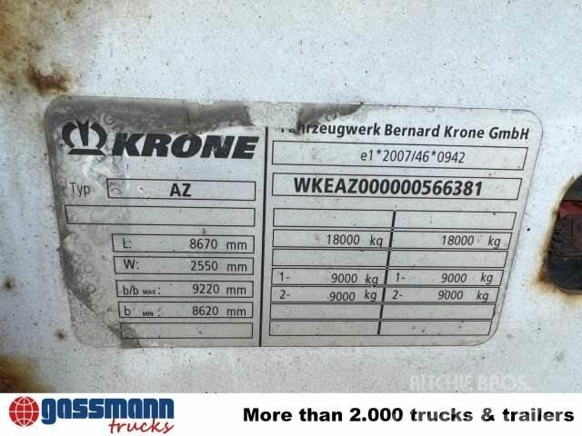 Krone AZP 18 Тентовані причепи