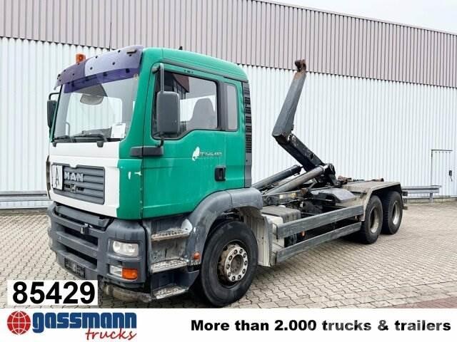 MAN TGA 26.463 6x4 BB Вантажівки з гаковим підйомом