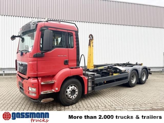 MAN TGS 26.440 6X4 BL Вантажівки з гаковим підйомом