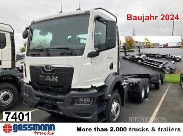 MAN TGS 33.440 BB 6x4 Вантажівки з гаковим підйомом
