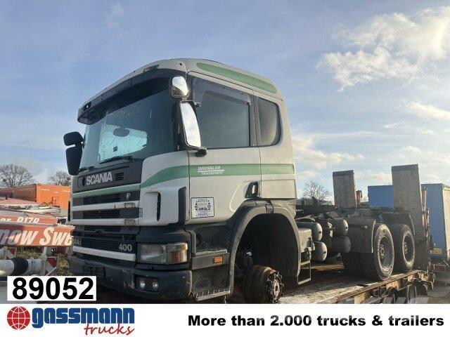 Scania 124C 400 6x6 Шасі з кабіною