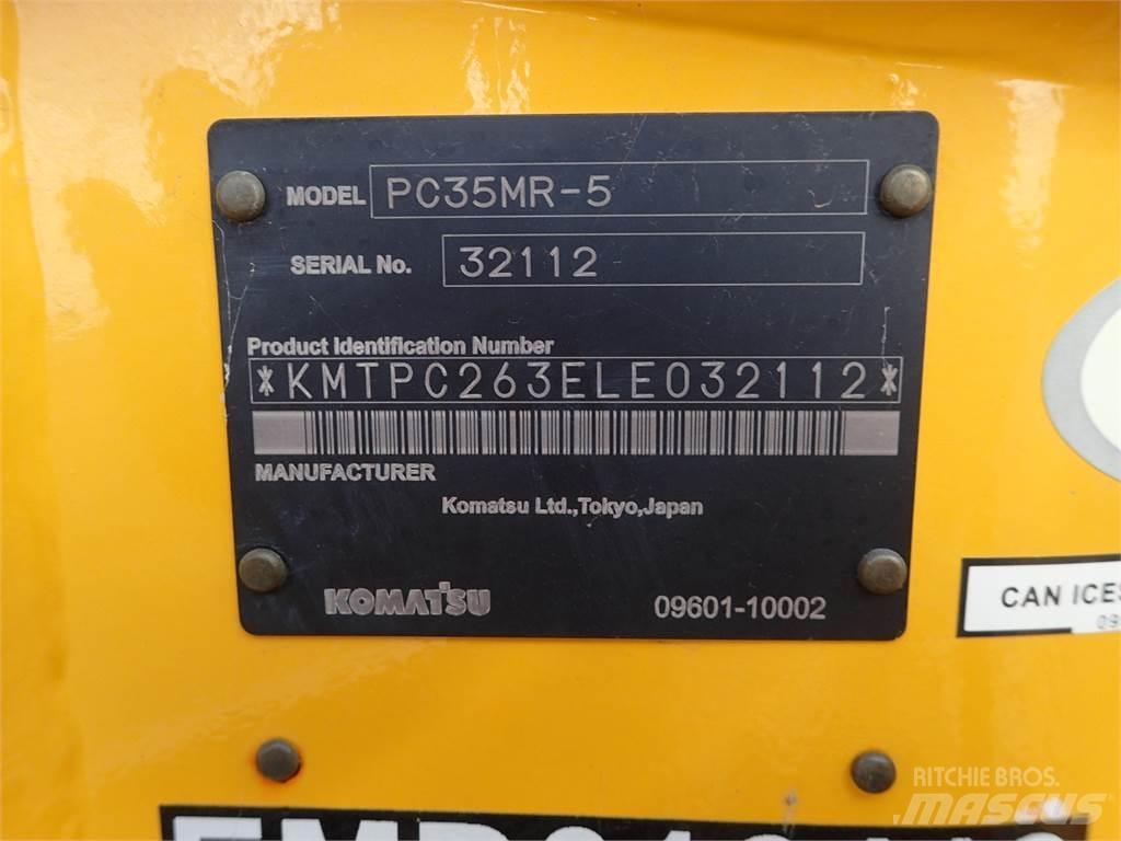 Komatsu PC35MR-5 +1 Гусеничні екскаватори