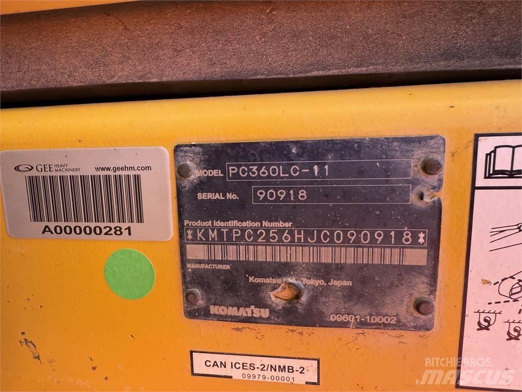 Komatsu PC360LC-11 +1 Гусеничні екскаватори