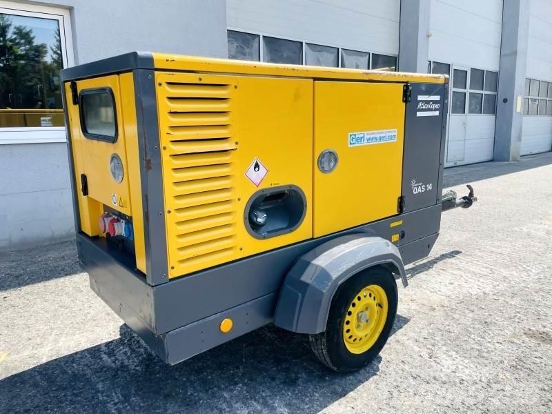 Atlas Copco QAS14 PDS Дизельні генератори