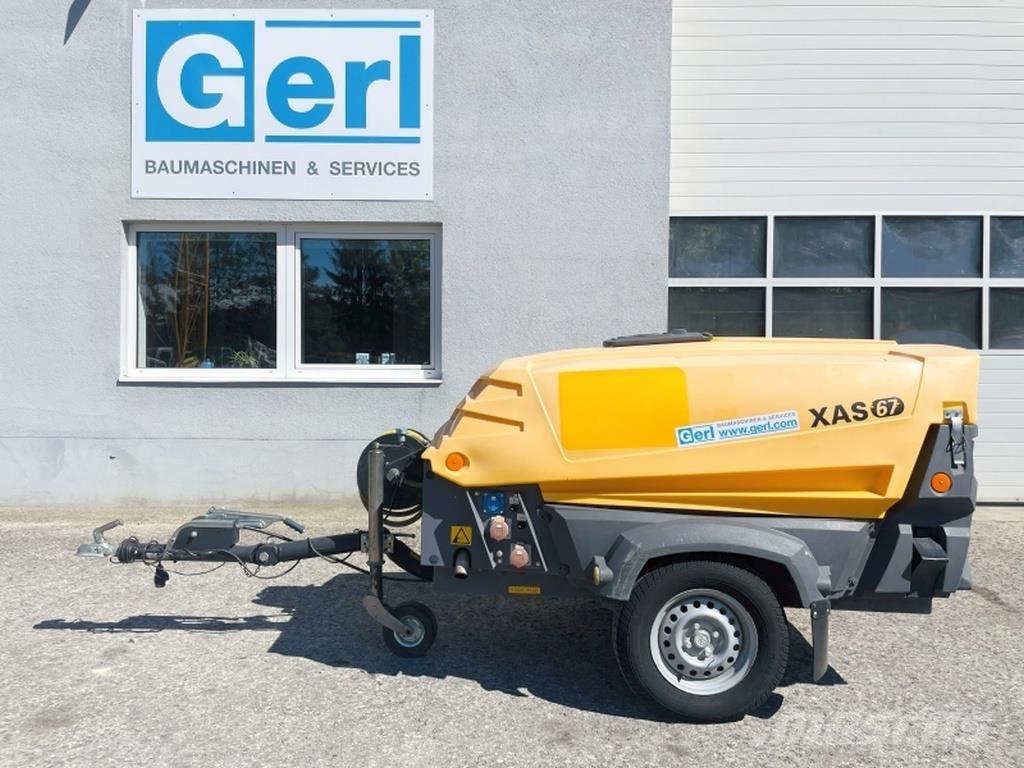 Atlas Copco XAS67 Компресори