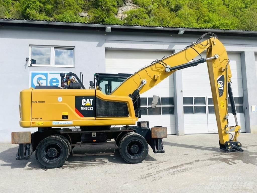 CAT MH3022 Перевантажувачі металобрухту/промислові навантажувачі