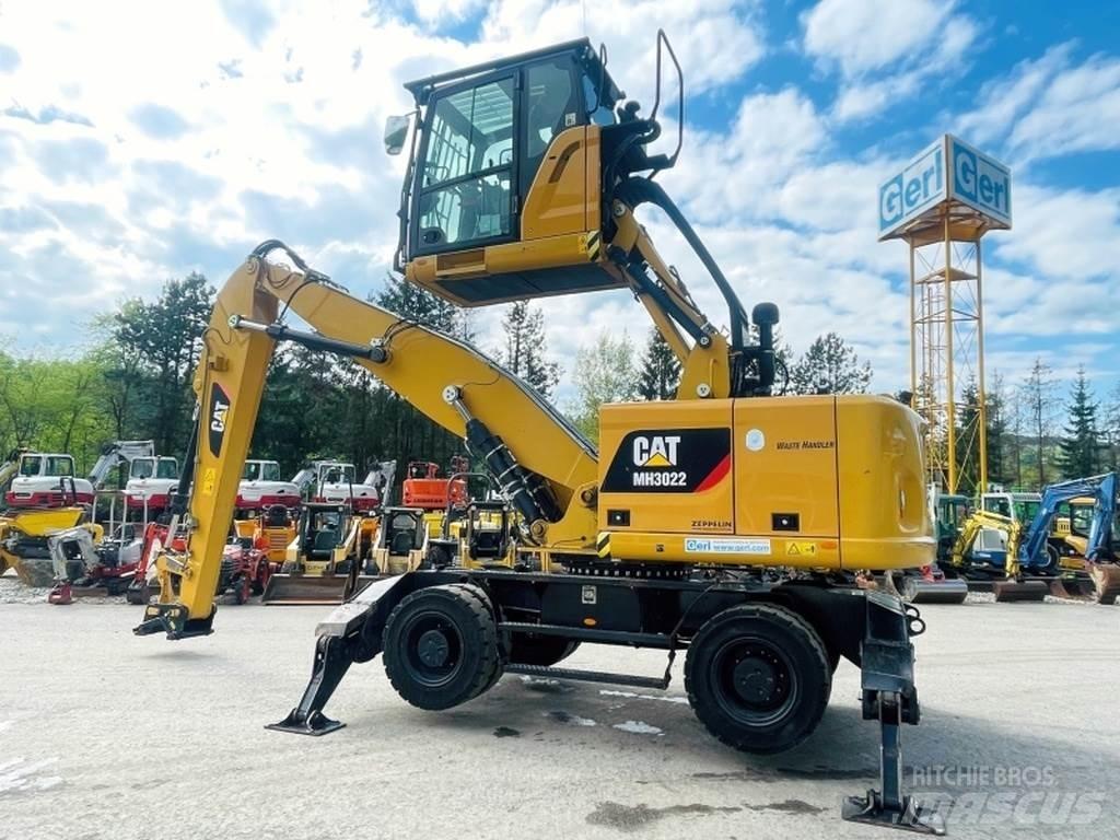 CAT MH3022 Перевантажувачі металобрухту/промислові навантажувачі