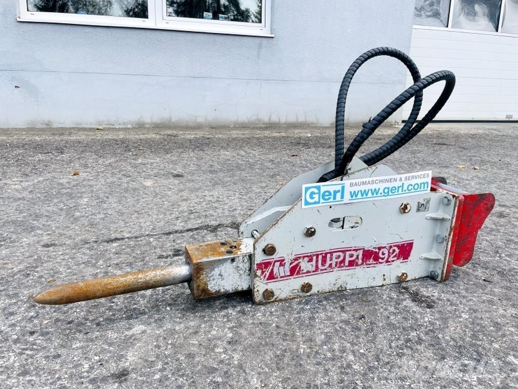  Huppi 92 Гідравлічні пальові молоти