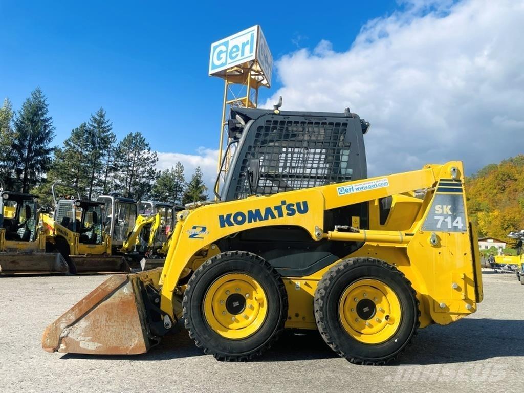Komatsu SK714 Міні-навантажувачі