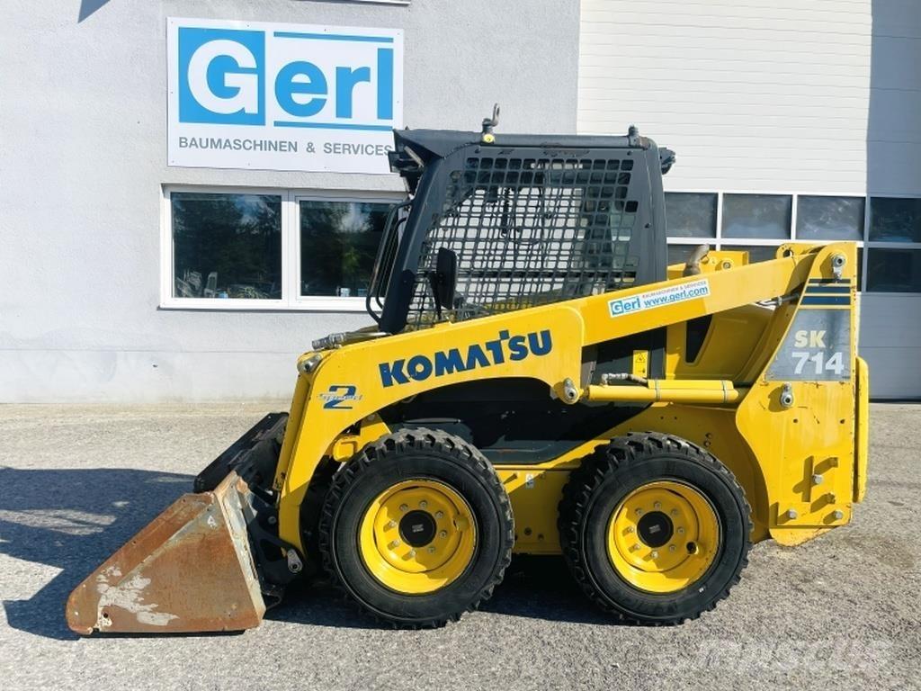Komatsu SK714 Міні-навантажувачі