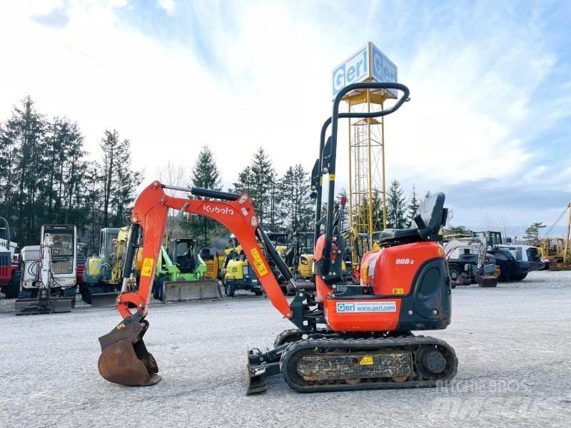Kubota K008-3 Міні-екскаватори < 7т
